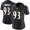 Baltimore Ravens #93 Calais Campbell Black Alternate Women's Stitched NFL Vapor Untouchable Limited Jersey