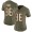 Baltimore Ravens #96 Domata Peko Sr Olive/Gold Women's Stitched NFL Limited 2017 Salute To Service Jersey