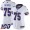Bills #75 Greg Van Roten White Women's Stitched NFL 100th Season Vapor Untouchable Limited Jersey