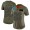 Carolina Panthers #26 Donte Jackson Camo Women's Stitched NFL Limited 2019 Salute to Service Jersey