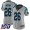 Carolina Panthers #26 Donte Jackson Silver Women's Stitched NFL Limited Inverted Legend 100th Season Jersey