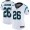 Carolina Panthers #26 Donte Jackson White Women's Stitched NFL Vapor Untouchable Limited Jersey