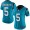 Carolina Panthers #5 Teddy Bridgewater Blue Women's Stitched NFL Limited Rush Jersey
