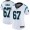 Carolina Panthers #67 Ryan Kalil White Women's Stitched NFL Vapor Untouchable Limited Jersey