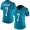 Carolina Panthers #7 Kyle Allen Blue Women's Stitched NFL Limited Rush Jersey