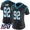 Carolina Panthers #92 Zach Kerr Black Team Color Women's Stitched NFL 100th Season Vapor Untouchable Limited Jersey