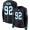 Carolina Panthers #92 Zach Kerr Black Team Color Women's Stitched NFL Limited Therma Long Sleeve Jersey