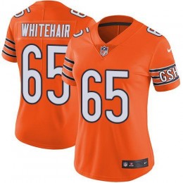 Chicago Bears #65 Cody Whitehair Orange Women's Stitched NFL Limited Rush Jersey