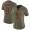 Bengals #9 Joe Burrow Olive Women's Stitched NFL Limited 2017 Salute To Service Jersey