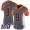 Bengals #9 Joe Burrow Silver Women's Stitched NFL Limited Inverted Legend 100th Season Jersey