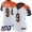Bengals #9 Joe Burrow White Women's Stitched NFL 100th Season Vapor Untouchable Limited Jersey