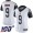 Bengals #9 Joe Burrow White Women's Stitched NFL Limited Rush 100th Season Jersey