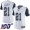 Cowboys #21 Ezekiel Elliott White Women's Stitched NFL Limited Rush 100th Season Jersey