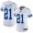Cowboys #21 Ezekiel Elliott White Women's Stitched NFL Vapor Untouchable Limited Jersey