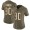 Cowboys #90 Demarcus Lawrence Olive/Gold Women's Stitched NFL Limited 2017 Salute To Service Jersey