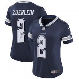Dallas Cowboys #2 Greg Zuerlein Navy Blue Team Color Women's Stitched NFL Vapor Untouchable Limited Jersey