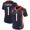 Broncos #1 KJ Hamler Navy Blue Alternate Women's Stitched NFL Vapor Untouchable Limited Jersey