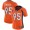 Denver Broncos #95 Derek Wolfe Orange Team Color Women's Stitched NFL Vapor Untouchable Limited Jersey
