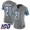 Detroit Lions #21 Tracy Walker Gray Women's Stitched NFL Limited Rush 100th Season Jersey
