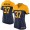 Green Bay Packers #37 Josh Jackson Navy Blue Alternate Women's Stitched NFL New Limited Jersey