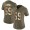 Green Bay Packers #59 De'Vondre Campbell Olive/Gold Women's Stitched NFL Limited 2017 Salute To Service Jersey