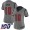 Houston Texans #10 DeAndre Hopkins Gray Women's Stitched NFL Limited Inverted Legend 100th Season Jersey