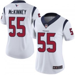 Houston Texans #55 Benardrick McKinney White Women's Stitched NFL Vapor Untouchable Limited Jersey