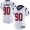 Houston Texans #90 Jadeveon Clowney White Women's Stitched NFL Vapor Untouchable Limited Jersey