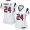 Texans #24 Derek Stingley Jr. White Women's Stitched NFL Elite Jersey