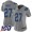 Indianapolis Colts #27 Xavier Rhodes Gray Women's Stitched NFL Limited Inverted Legend 100th Season Jersey