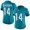 Jacksonville Jaguars #14 Justin Blackmon Teal Green Alternate Women's Stitched NFL Vapor Untouchable Limited Jersey