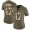 Jacksonville Jaguars #47 Joe Schobert Olive/Gold Women's Stitched NFL Limited 2017 Salute To Service Jersey