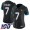 Jacksonville Jaguars #7 Nick Foles Black Team Color Women's Stitched NFL 100th Season Vapor Limited Jersey