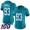 Jacksonville Jaguars #93 Calais Campbell Teal Green Alternate Women's Stitched NFL 100th Season Vapor Limited Jersey