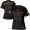 Jaguars #27 Leonard Fournette Black Women's NFL Fashion Game Jersey