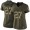 Jaguars #27 Leonard Fournette Green Women's Stitched NFL Limited 2015 Salute To Service Jersey