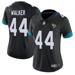 Jaguars #44 Travon Walker Black Team Color Women's Stitched NFL Vapor Untouchable Limited Jersey