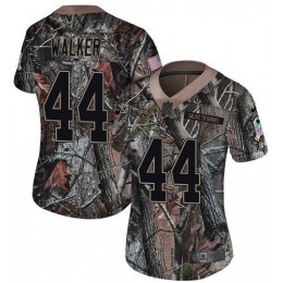 Jaguars #44 Travon Walker Camo Women's Stitched NFL Limited Rush Realtree Jersey