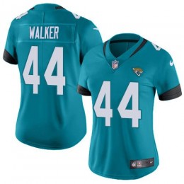 Jaguars #44 Travon Walker Teal Green Alternate Women's Stitched NFL Vapor Untouchable Limited Jersey