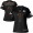Chiefs #1 Jerick McKinnon Black Super Bowl LVII Patch Women's NFL Fashion Game Jersey