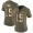 Chiefs #19 Kadarius Toney Olive/Gold Women's Stitched NFL Limited 2017 Salute To Service Jersey