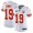 Chiefs #19 Kadarius Toney White Super Bowl LVII Patch Women's Stitched NFL Vapor Untouchable Limited Jersey