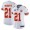 Chiefs #21 Trent McDuffie White Super Bowl LVII Patch Women's Stitched NFL Vapor Untouchable Limited Jersey