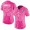 Chiefs #75 Darian Kinnard Pink Super Bowl LVII Patch Women's Stitched NFL Limited Rush Fashion Jersey