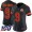 Chiefs #9 JuJu Smith-Schuster Black Women's Stitched NFL Limited Rush 100th Season Jersey