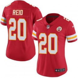 Kansas City Chiefs #20 Justin Reid Red Team Color Women's Stitched NFL Vapor Untouchable Limited Jersey