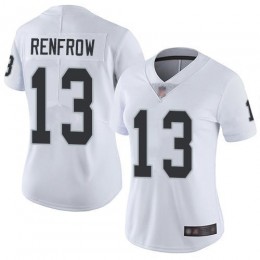 Las Vegas Raiders #13 Hunter Renfrow White Women's Stitched NFL Vapor Untouchable Limited Jersey