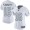 Las Vegas Raiders #16 Jim Plunkett White Women's Stitched NFL Limited Rush Jersey