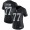 Las Vegas Raiders #77 Trent Brown Black Team Color Women's Stitched NFL Vapor Untouchable Limited Jersey
