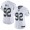 Las Vegas Raiders #92 P.J. Hall White Women's Stitched NFL Vapor Untouchable Limited Jersey